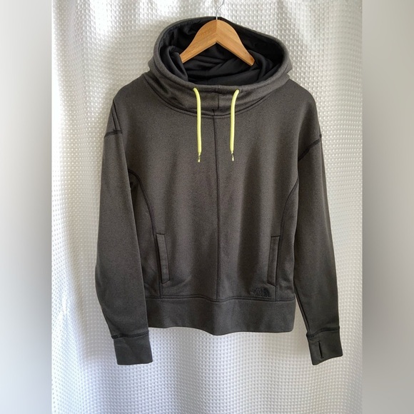 Women’s THE NORTH‎ FACE  heather dark gray Lana hoodie size small - Picture 2 of 13